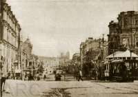 Kreshchatik Straße vor dem Krieg