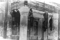 Hanged Jews in Lviv